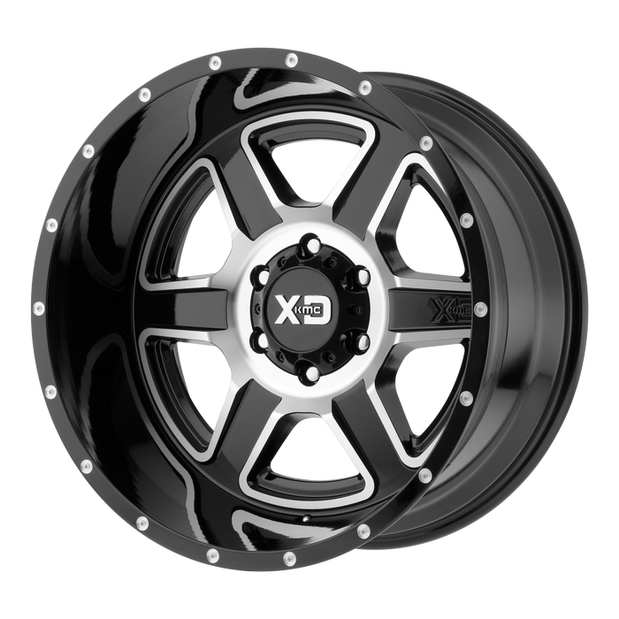 XD Wheels XD832 Fusion Gloss Black Machined