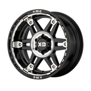 XD Wheels XD840 Spy II Gloss Black Machined
