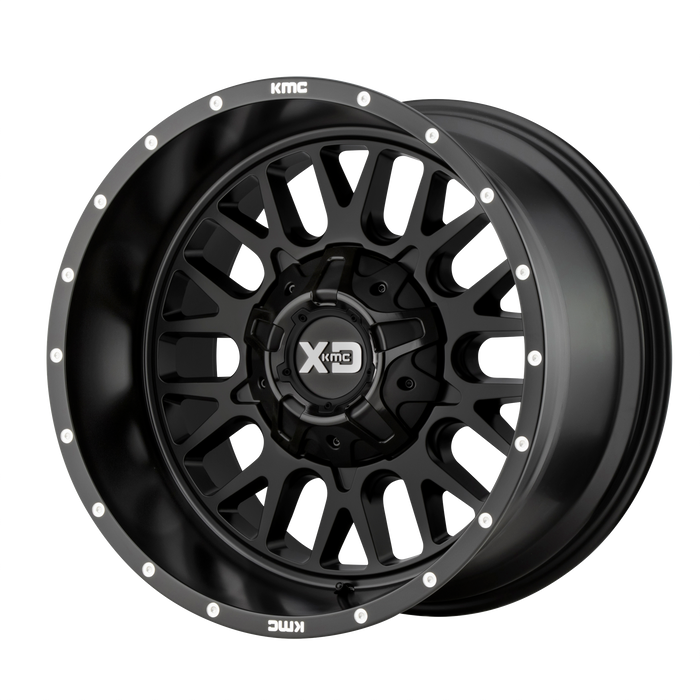 XD Wheels XD842 Snare Satin Black
