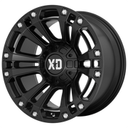 XD Wheels XD851 Monster 3 Satin Black