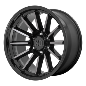 XD Wheels XD855 Luxe Gloss Black Machined With Gray Tint