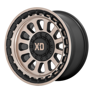 XD Wheels XD856 Omega Satin Black With Bronze Tint