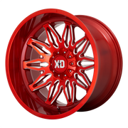 XD Wheels XD859 Gunner Candy Red Milled