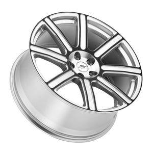 Redbourne Wheels Wilks Silver Gloss Black Face