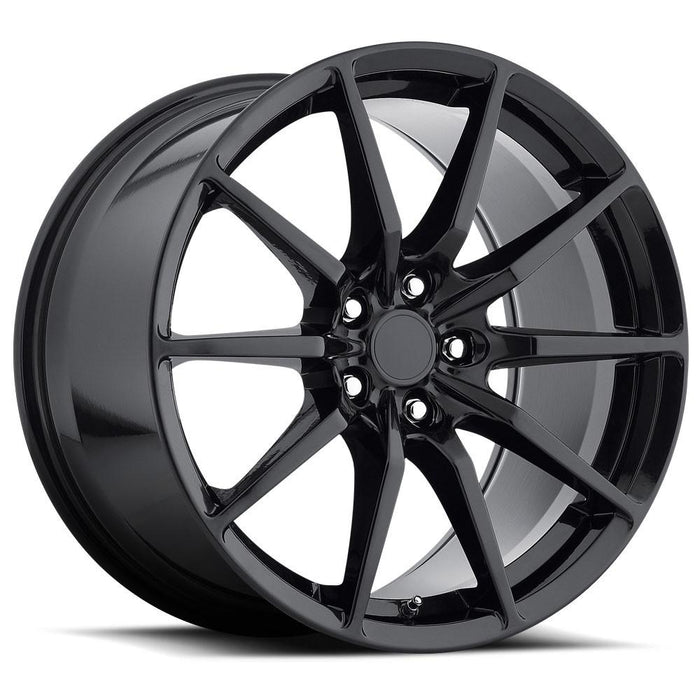 Ford Wheels M350 19x10 19x11 5x114.3 Black Fit Mustang V6 V8 Shelby GT350 GT500