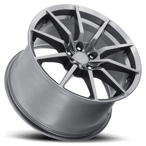 Ford Wheels M350 19x10 19x11 5x114.3 Gunmetal Fit Mustang V6 V8 Shelby GT350 GT500