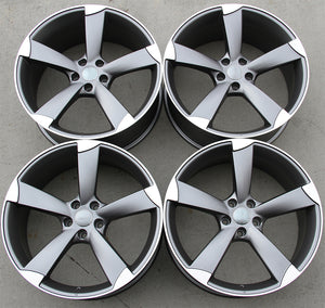 Audi Wheels 5328 20x9 5x112 Gunmetal Machined fit A5 S5 A7 A8 7 S8 SQ5 Rotor