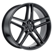 Redbourne Wheels Crown Gloss Black