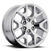 Chevy Wheels RP04 20x9 6x139.7 Chrome fit Silverado Tahoe Suburban Snowflake