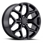 GMC Wheels RP09 26x10 6x139.7 Gloss Black fit Sierra 1500 Yukon Snowflake