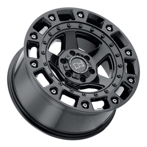 Black Rhino Wheels Cinco Gloss Black Stainless Bolt