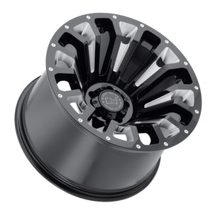 Black Rhino Wheels Pinatubo Gloss Black Milled Inside Window