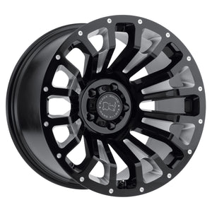 Black Rhino Wheels Pinatubo Gloss Black Milled Inside Window